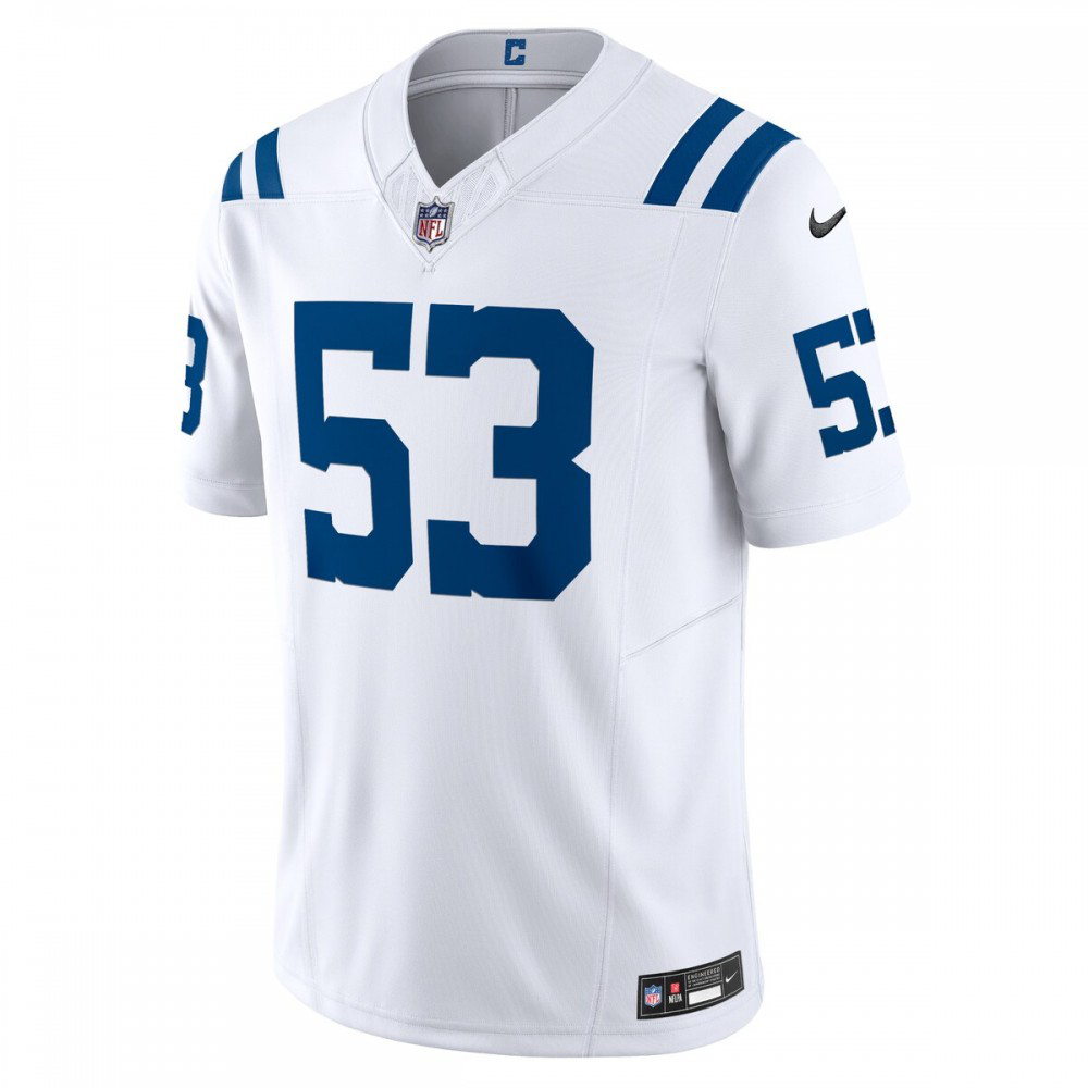 Shaquille Leonard Indianapolis Colts Nike Vapor F.U.S.E. Limited Jersey - White-GridironStore